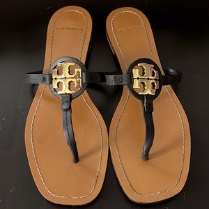 Tory Burch mini Miller leather sandals size 9